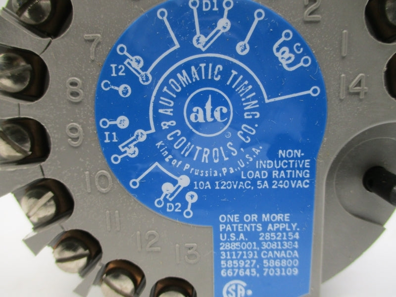 ATC 305E021A10PX 120VAC 10A 0-15H (AS PICTURED) NSMP