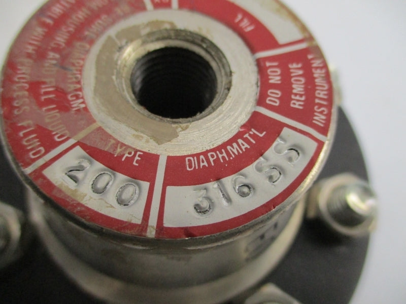 ASHCROFT C1018 200 316SS NSNP