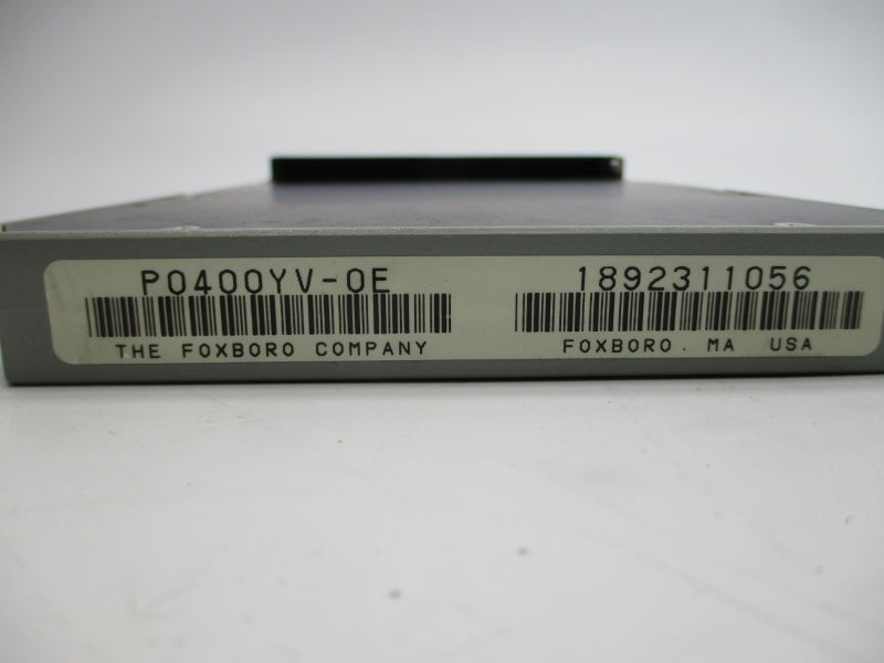 FOXBORO P0400YV-0E NSNP