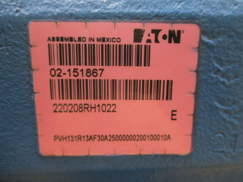 EATON 02-151867 PVH131R13AF30A25000000100010A NSMP