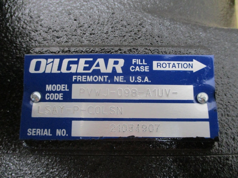 OILGEAR PVWJ-098-A1UV-LSAY-P-C0LSN NSMP