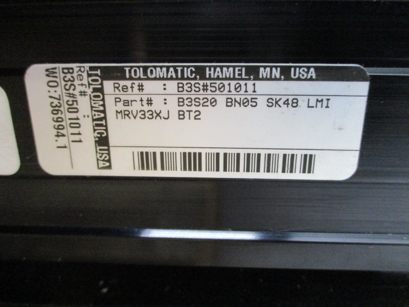TOLOMATIC B3S20BN05SK48LMI NSNP