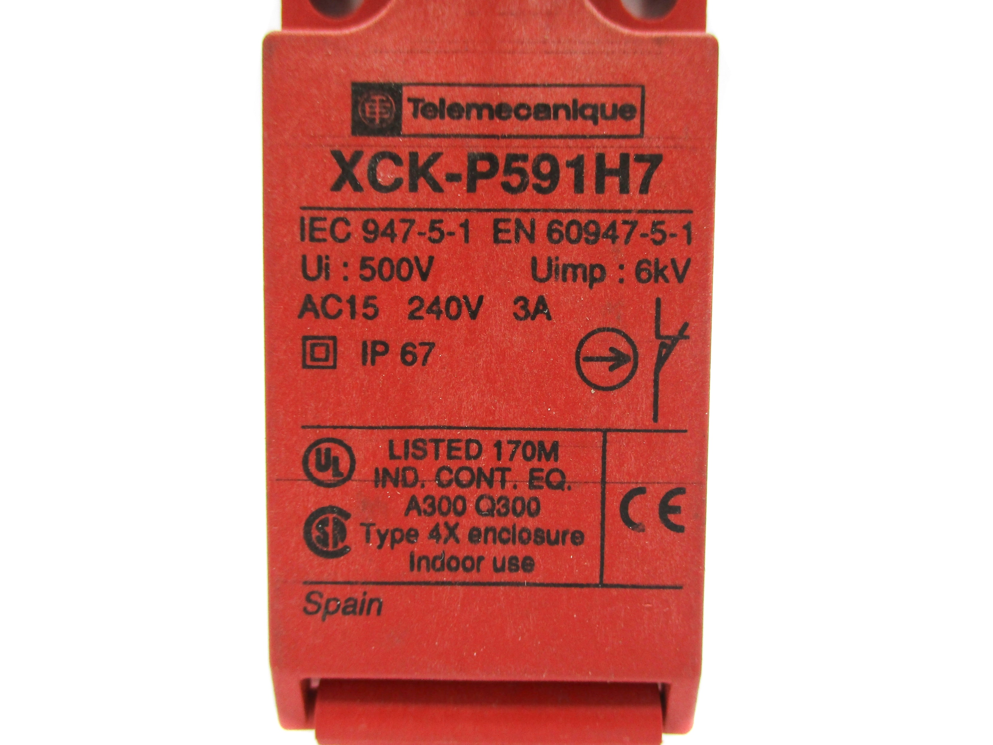 TELEMECANIQUE XCK-P591H7 500V 3A NSNP