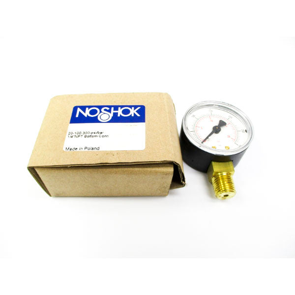 NOSHOK 20-100-300-PSI/BAR 1/4" NSMP