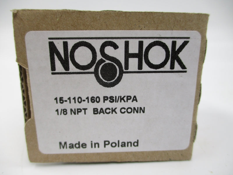 NOSHOK 15-110-160PSI/KPA 1/8" NSMP