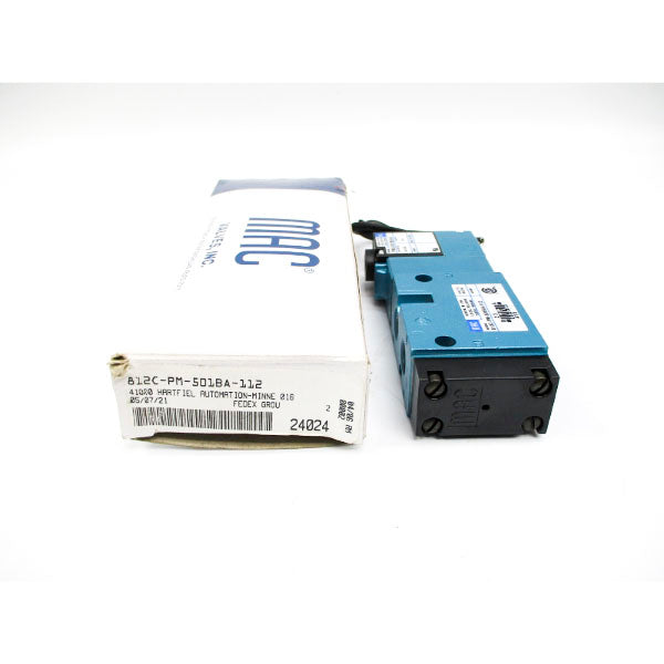 MAC 812C-PM-501BA-112 24VDC 150PSI NSMP