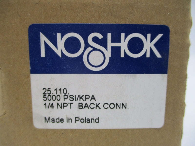 NOSHOK 25.110.5000PSI/KPA 1/4" NSMP