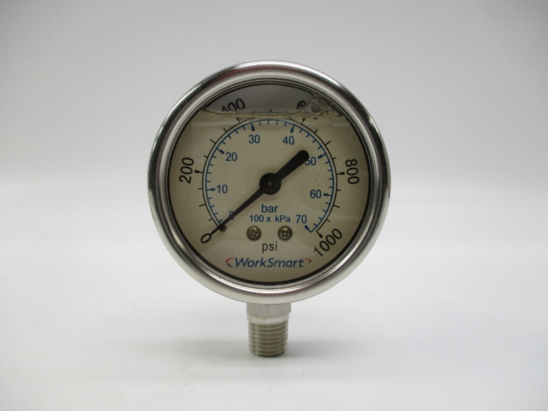 WORK SMART WS-PE-GAGE-190 1000PSI 2.5" NSMP