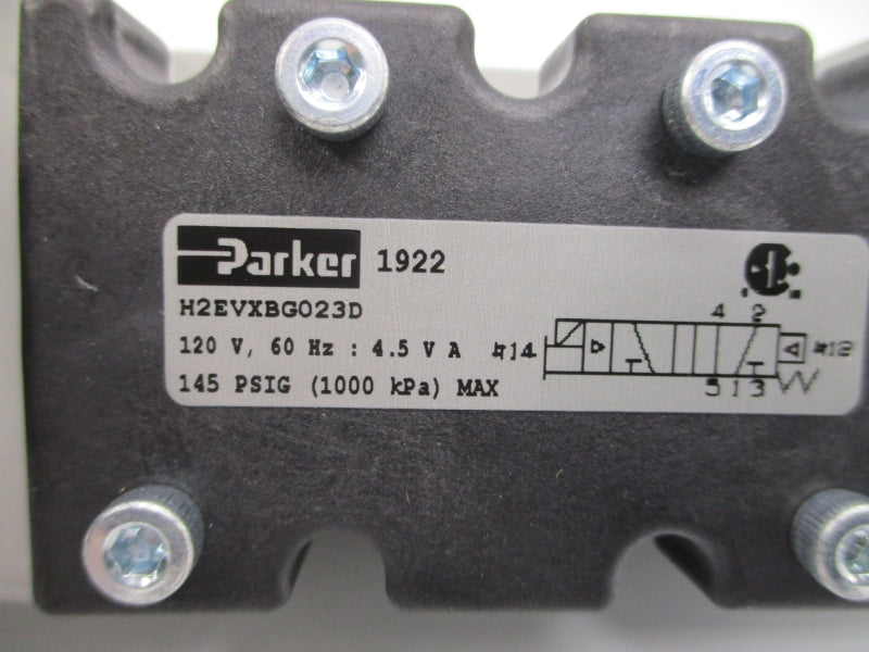 PARKER H2EVXBG023D 120V 145PSI NSMP