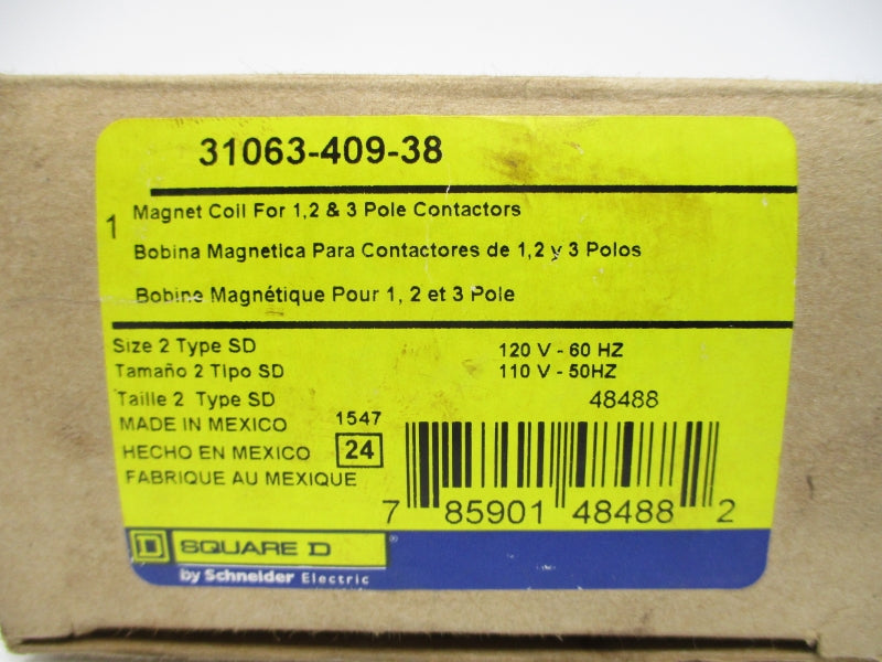 SQUARE D 31063-409-38 110/120V NSMP