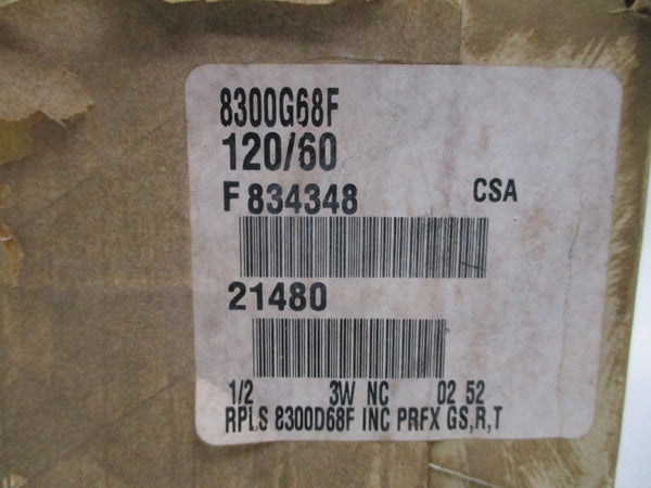 ASCO 8300G68F 120V 120PSI 1/2" NSMP