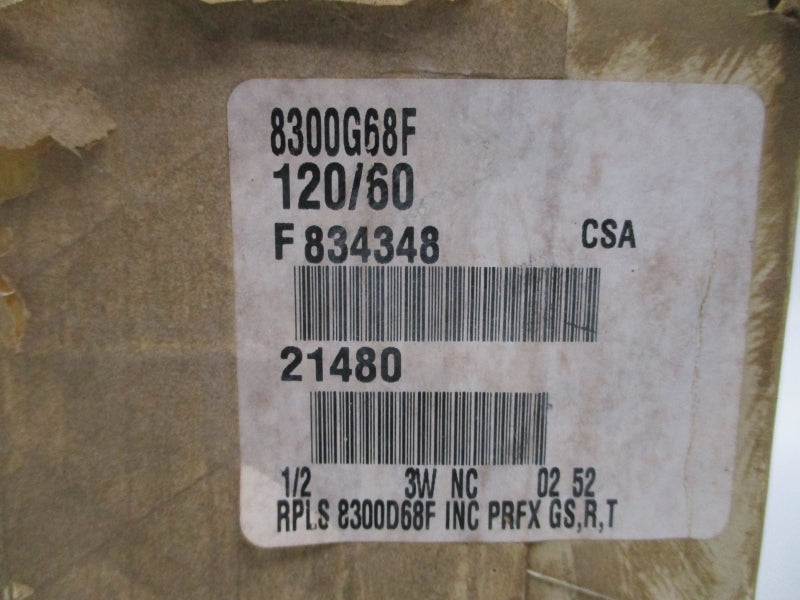 ASCO 8300G68F 120V 120PSI 1/2" NSMP