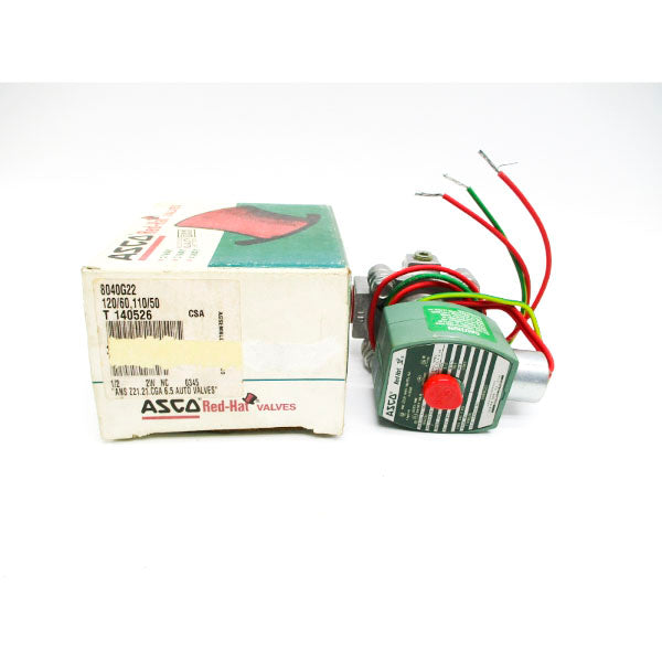 ASCO 8040G22 110/120V 2PSI 1/2" NSMP