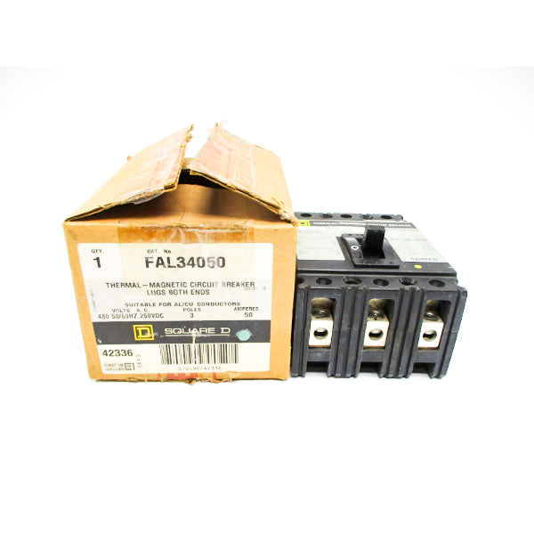 SQUARE D FAL34050 SER. 2 480VAC 50A (GREY) NSMP