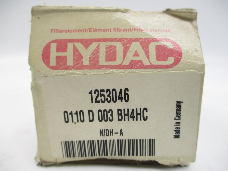 HYDAC 1253046 0110D003BH4HC NSMP