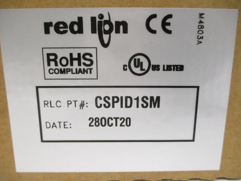 RED LION CONTROLS CSPID1SM 125VAC 5A NSMP