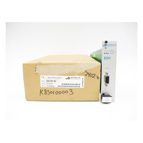 WANDFLUH ELECTRONICS ED1AF#2 727-2076 NSMP