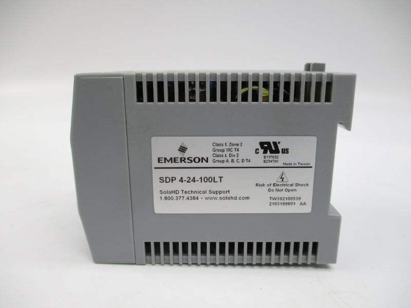 EMERSON SDP4-24-100LT 115/230VAC 1.8/1.0A NSMP