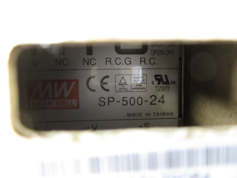 MEAN WELL SP-500-24 100-240VAC 7A NSMP