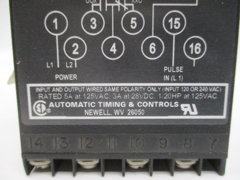 ATC 355B351A30PX 120VAC 5A UNMP
