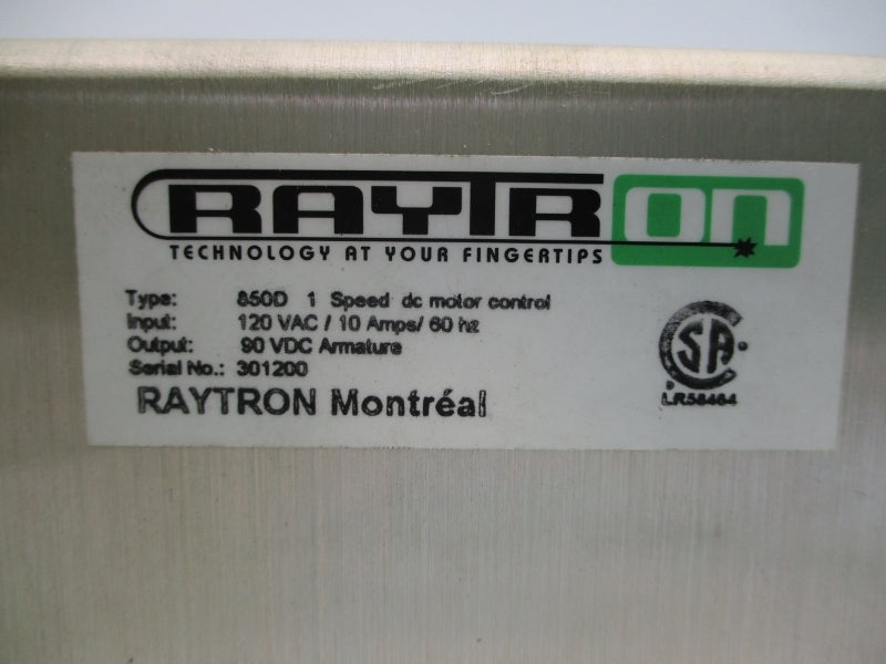 RAYTRON 850D 120VAC 10A UNMP