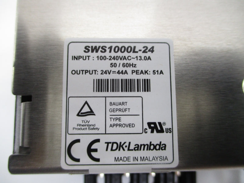 TDK LAMBDA SWS1000L-24 100-240VAC 13.0A NSMP
