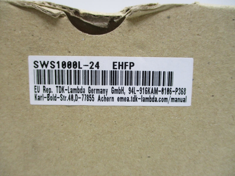 TDK LAMBDA SWS1000L-24 100-240VAC 13.0A NSMP