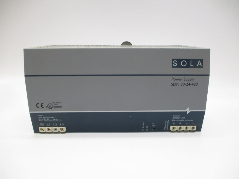 SOLA SDN30-24-480 380/500VAC 2.0/1.7A NSMP
