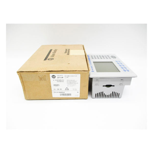 ALLEN BRADLEY 2711P-B6M3A SER. D 100-240VAC 0.6-0.3A NSMP