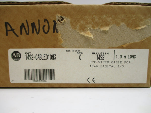 ALLEN BRADLEY 1492-CABLE010N3 SER. C (BR/WH) NSMP