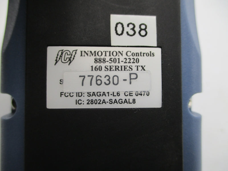 INMOTION CONTROLS 160 SERIES TX NSNP