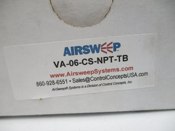 AIRSWEEP VA-06-CS-NPT-TB 60PSI NSMP