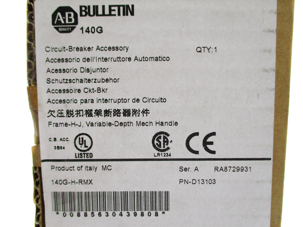 ALLEN BRADLEY 140G-H-RMX SER. A (BR/WH) NSMP