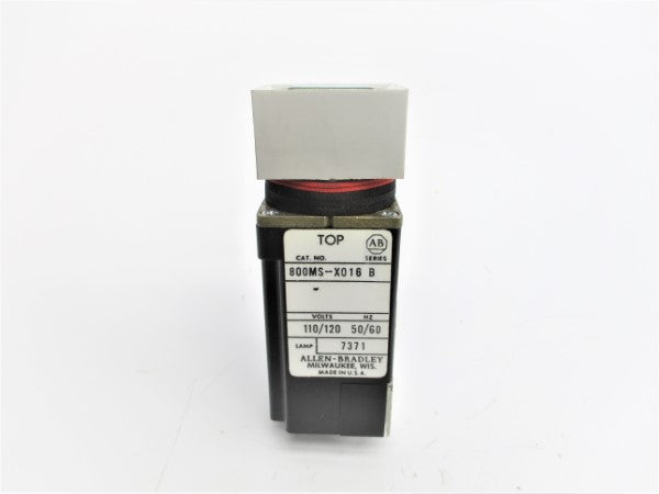 ALLEN BRADLEY 800MS-X016 SER. B 110/120V NSNP