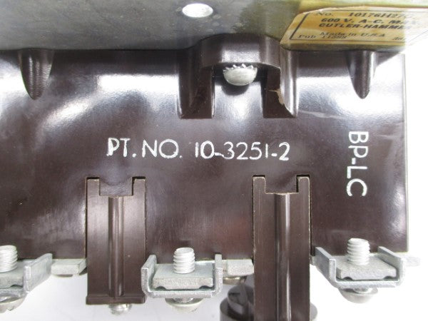 CUTLER HAMMER 10176H27G 600VAC NSNP