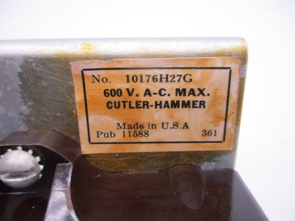 CUTLER HAMMER 10176H27G 600VAC NSNP