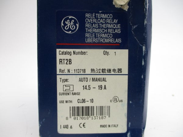 GENERAL ELECTRIC RT2B 690V 14.5-19A NSMP