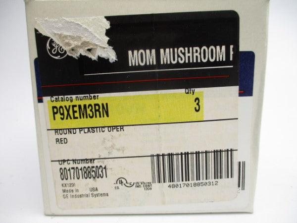 GENERAL ELECTRIC P9XEM3RN (PKG OF 3) NSMP