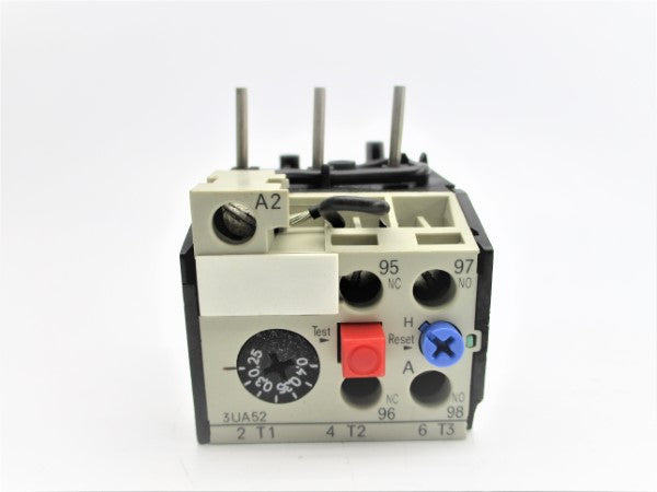 SIEMENS 3UA5200-0E 600VAC 0.25-0.4A NSNP
