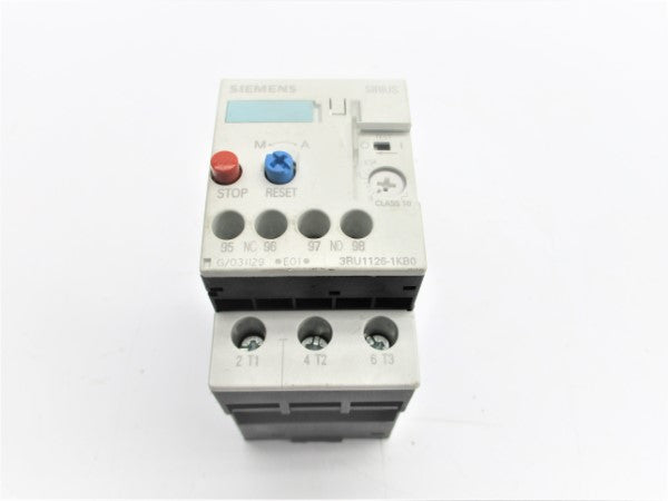 SIEMENS 3RU1126-1KB0 600VAC 9-12.5A NSNP