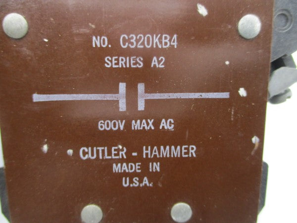 CUTLER HAMMER C320KB4 SER. A2 600VAC NSNP