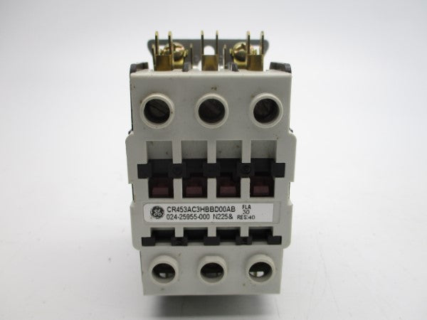 GENERAL ELECTRIC CR453AC3HBBD00AB 600VAC 30A NSNP