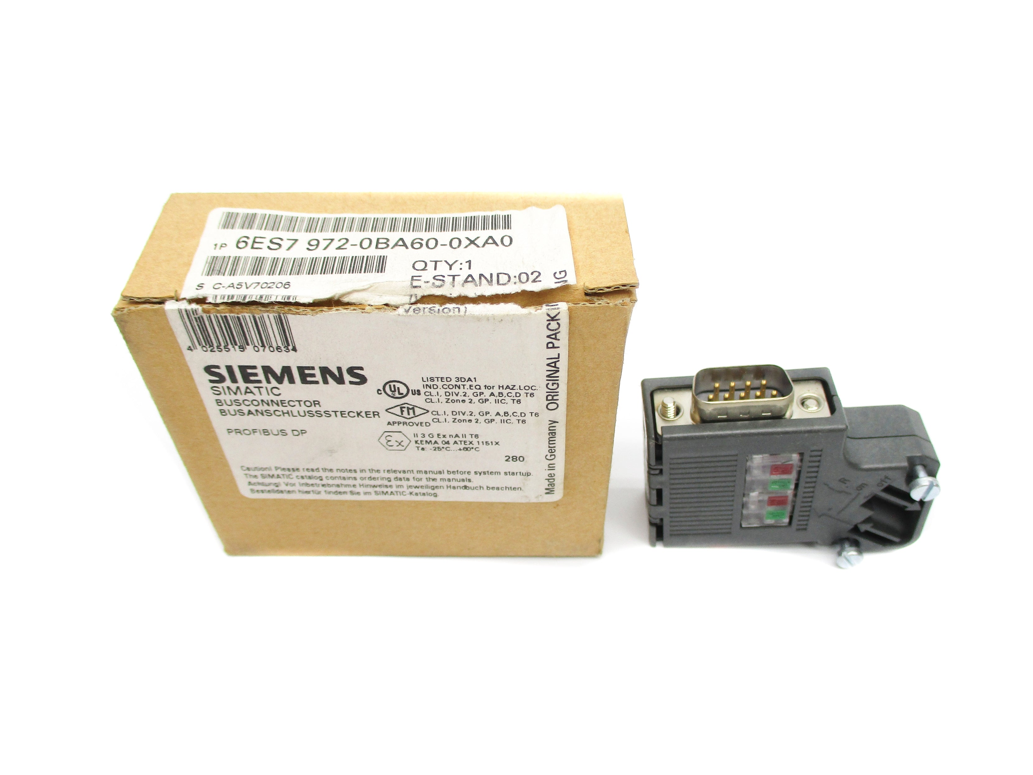 SIEMENS 6ES7972-0BA60-0XA0 NSMP