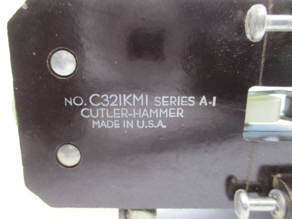 CUTLER HAMMER C321KM1 SER. A1 UNMP