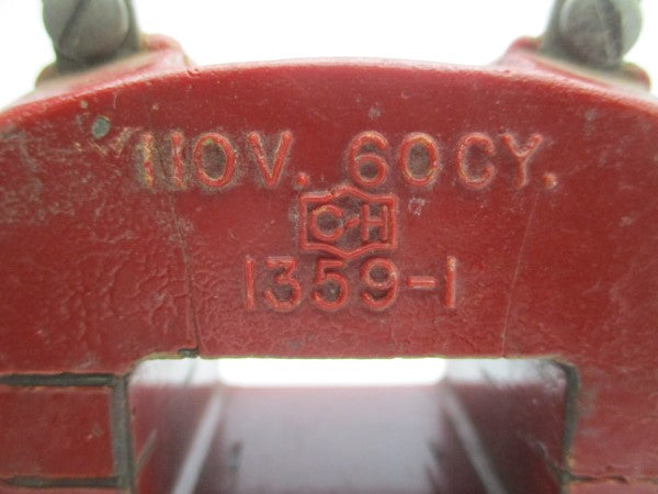 CUTLER HAMMER 1359-1 110V UNMP