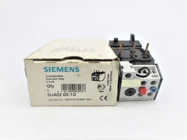 SIEMENS 3UA5200-1D 600VAC 2-3.2A NSMP