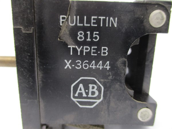 ALLEN BRADLEY X-36444 (AS PICTURED) UNMP