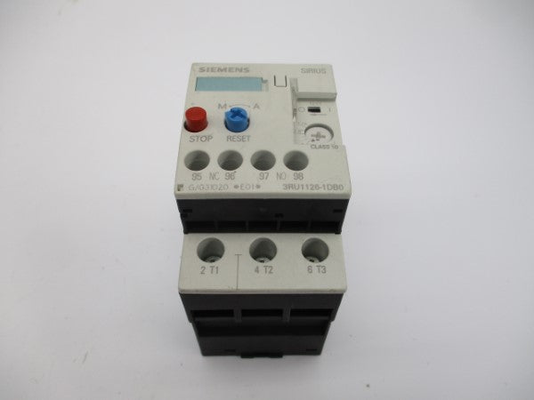 SIEMENS 3RU1126-1DB0 600VAC 2.2-3.2A NSNP