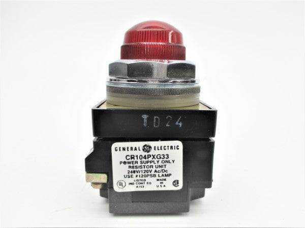 GENERAL ELECTRIC CR104PXG33 120/240VAC/DC NSNP