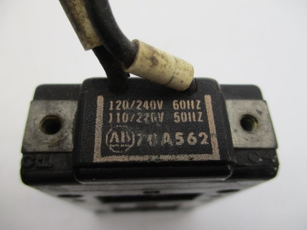 ALLEN BRADLEY 70A562 120/240V (AS PICTURED) UNMP